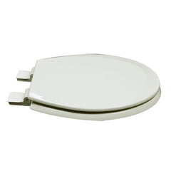 PLUMBING TECHNOLOGIES Plumbing Technologies 125-02 PlumbTech Round Molded Wood Toilet Seat with Release 'N' Clean Hinge