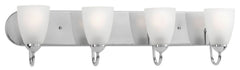 PROGRESS LIGHTING Progress Lighting P2709-15 Gather 4-100W MED BATH BRACKET PC