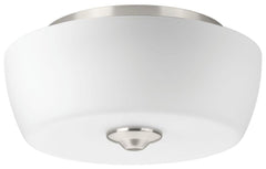 PROGRESS LIGHTING Progress Lighting P350061-009 Leap 60W 2-Light Flush Mount Ceiling Fixture