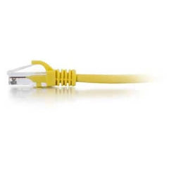QUIKTRON Quiktron 576-A15-007 Value Series Cat 6A 26 AWG U/UTP Stranded Snagless RJ-45 to RJ-45 Ethernet Network Patch Cable 7 ft Yellow