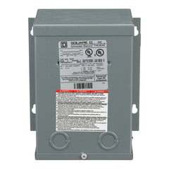 SCHNEIDER ELECTRIC Square D 1S7F General Purpose Transformer 1 kVa 208 VAC Primary 120/240 VAC Secondary