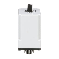 SCHNEIDER ELECTRIC Square D 9050JCK21V20 Timing Relay 120 VAC 110 VDC Coil 10 Amp DPDT Plug-In Socket Mount AC/DC Timing Relay