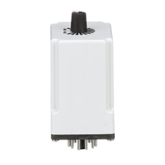 SCHNEIDER ELECTRIC Square D 9050JCK21V20 Timing Relay 120 VAC 110 VDC Coil 10 Amp DPDT Plug-In Socket Mount AC/DC Timing Relay