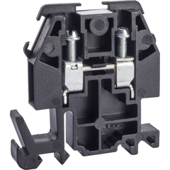 SCHNEIDER ELECTRIC Square D 9080GMB6 600 Volt 30 Amp 22 to 10 AWG 35 mm Din Rail Terminal Block