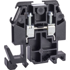 SCHNEIDER ELECTRIC Square D 9080GMB6 600 Volt 30 Amp 22 to 10 AWG 35 mm Din Rail Terminal Block