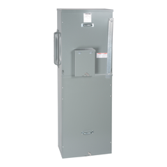 SCHNEIDER ELECTRIC Square D EZM11200GCBU 120/240 VAC 1200 Amp 65 kA 1-Phase 3-Wire Steel Overhead Feed Meter Center Circuit Breaker