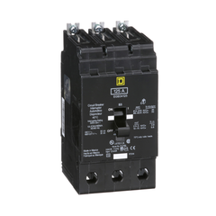 SCHNEIDER ELECTRIC Square D EGB34125 3-Pole 125 Amp 480 Volt Thermal Magnetic Miniature Circuit Breaker