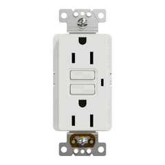 SCHNEIDER ELECTRIC Square D SQR51101WH Socket-outlet X Series 15A 125V GFCI Tamper Resistant