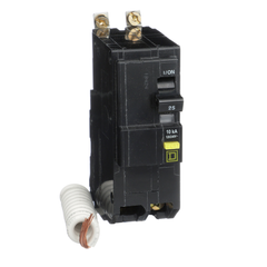 SCHNEIDER ELECTRIC Square D QOB225GFI Mini Circuit Breaker 25A 2 Pole 120/240V