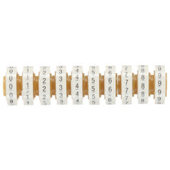 SCOTCHCODE ScotchCode SDR-0-9 Number 0 to 9 Wire Marker Tape Refill Roll