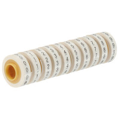 SCOTCHCODE ScotchCode SDR-0-9 Number 0 to 9 Wire Marker Tape Refill Roll