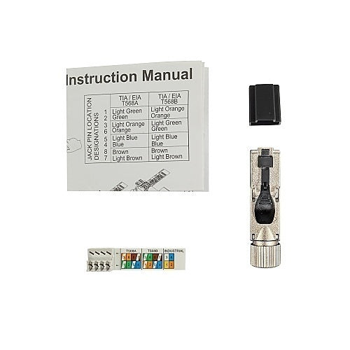 SIMPLY45 Simply45 S45-1710S 10G Rated RJ45 Field Plug Master Pack for CAT6, CAT6A and CAT7A