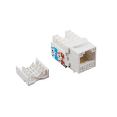 SIMPLY45 Simply45 S45-3690W CAT6 Unshielded 90 Degree Keystone Jack - White