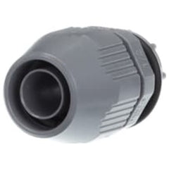 STEEL CITY Steel City LT-501 Liquid Tight Connector Non-Metallic Straight Gray 1/2 in.
