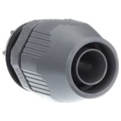 STEEL CITY Steel City LT-501 Liquid Tight Connector Non-Metallic Straight Gray 1/2 in.