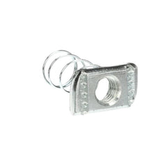 SUPERSTRUT Superstrut A100-1/2EGC Nut, Spring, Size 1/2 Inch, Electro-Galvanized Steel, For Use with A and C Series Channel and Inserts
