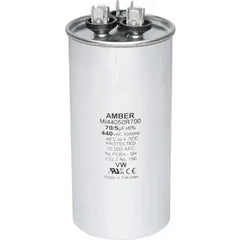 DIVERSITECH Diversitech 4JR0570 Motor Run Capacitor 440 VAC Round 70+5µF