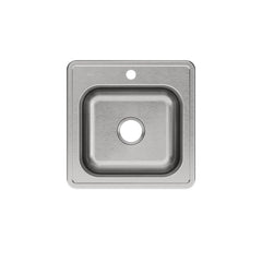 ELKAY Elkay ESE2020101 Celebrity Stainless Steel 20 x 20 x 10-1/8 Single Bowl Drop-in Laundry Sink