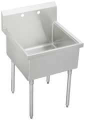 ELKAY Elkay SS81242 Sturdibilt Stainless Steel 27 x 27-1/2 x 14 Floor Mount Single Compartment Scullery Sink