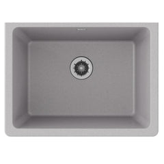 ELKAY Elkay ELGU251912PDGS0 Quartz Classic 25 x 18-1/2 x 11-13/16 Undermount Laundry Sink with Perfect Drain Greystone
