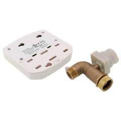 FLOODSTOP FloodStop FS-3/4-H90 Washing Machine FloodStop w/ 90 Degree 3/4 Ball Valves