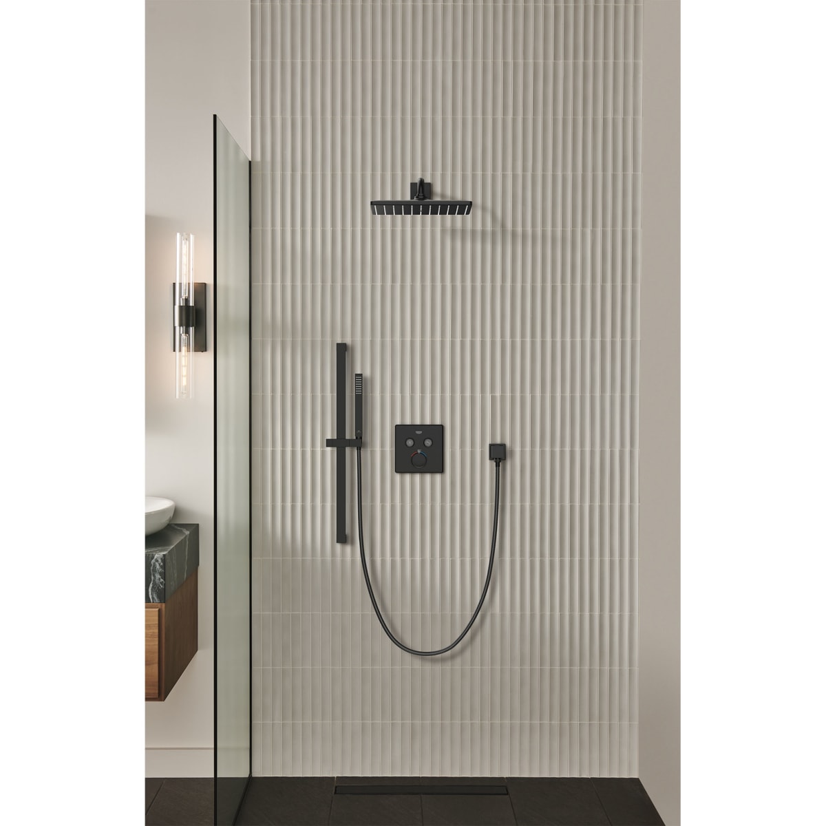 GROHE Grohe 278922430 24 Shower Slide Bar in Matte Black