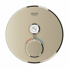 GROHE Grohe 29136EN0 Grohtherm Two Handle Thermostatic Valve Trim in Brushed Nickel