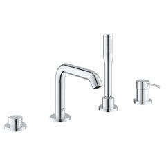 GROHE Grohe 1957800A 4-Hole Single-Handle Deck Mount Roman Tub Faucet with 1.75 GPM Hand Shower