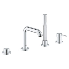 GROHE Grohe 1957800A 4-Hole Single-Handle Deck Mount Roman Tub Faucet with 1.75 GPM Hand Shower