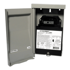 MARS MARS 80315 Mars 1-Phase 3-Pole 240VAC 60A NEMA 3R Side Open Non-Fused Disconnect Box