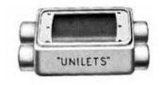 APPLETON Appleton FSCD-1-75 FS Device Box 1-Gang Feed-Thru MPN