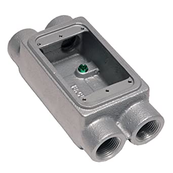 APPLETON Appleton FSCD-1-75 FS Device Box 1-Gang Feed-Thru MPN