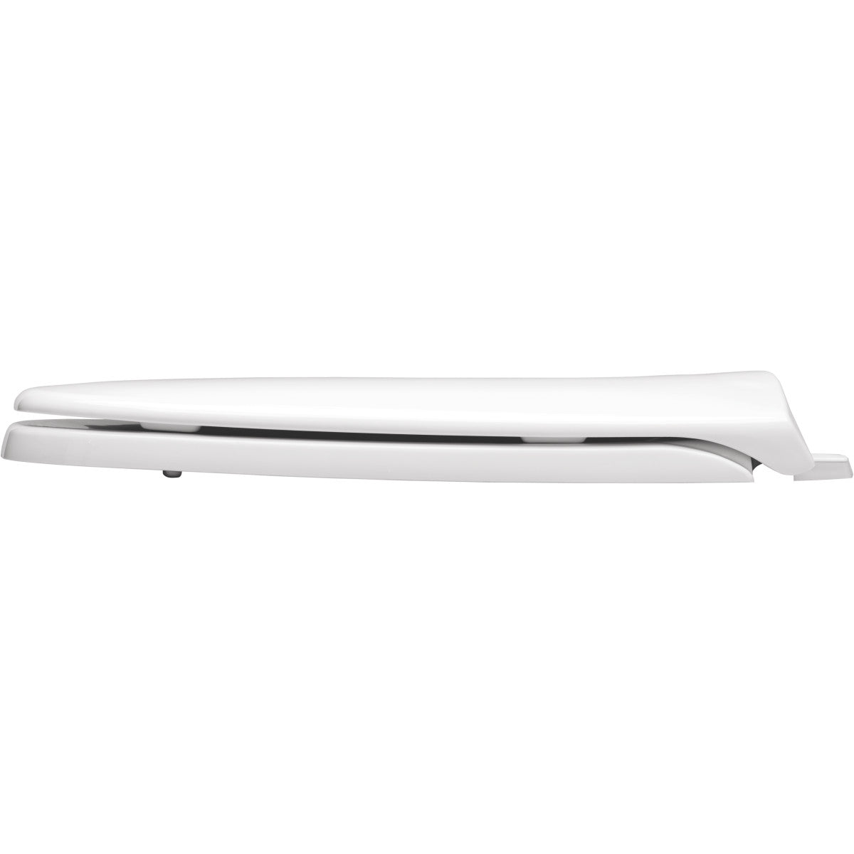 BEMIS Bemis 1240205000 Elongated Plastic Toilet Seat in White