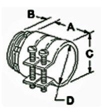BRIDGEPORT Bridgeport 418-I Connector Squeeze Malleable Iron Insulated Throat Trade Size 3 Inch