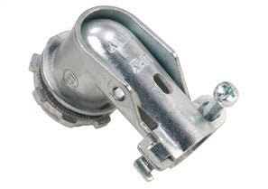 BRIDGEPORT Bridgeport 802-DC2 Connector Single Screw 90 Degree 3/8 in