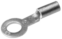 BURNDY BURNDY T10-10 Copper Compression Terminal, Ring Tongue, 12-10 AWG, #8-#10 Stud, Long Barrel, Tin Plated