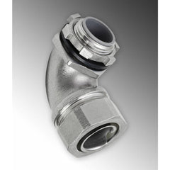 CALBRITE Calbrite S60500FC45 Stainless Steel 316 Flex 45 Degree Connector 1/2