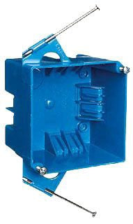 CARLON Carlon B432A-UPC Nail-On Switch / Outlet Box, 4 Inch Square, B432A-UPC