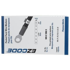 CODE E-Z-CODE WM-0THRU9 Vinyl Wire Marker Books T1 T2 T3 L1 L2 and L3