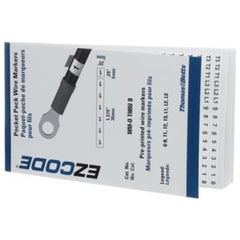 CODE E-Z-CODE WM-0THRU9 Vinyl Wire Marker Books T1 T2 T3 L1 L2 and L3