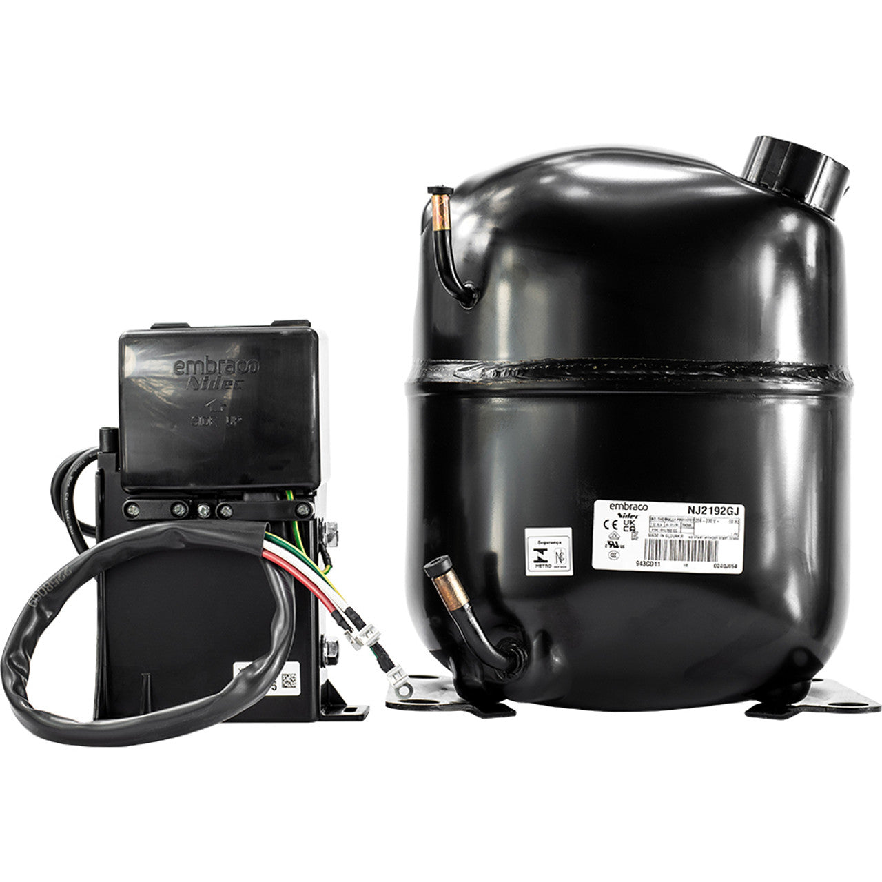 PRECISION ELECTRIC MOTOR SALES Precision Electric Motor Sales NJ2192GJ2 Reciprocating Compressor 1 1/4 Horsepower 4775 BTU R404A