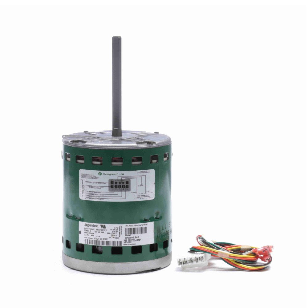 GENTEQ MOTORS 6207X EVERGREEN MOTORS