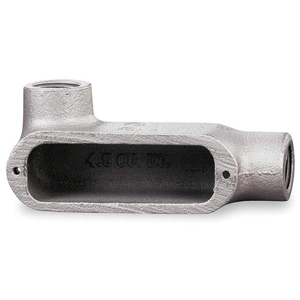 APPLETON Appleton LL100-M Type LL Conduit Body, 1 Inch Hub, Form 35, 12.5 cu-in