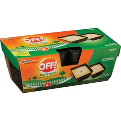 OFF! Off! 72010 8 oz 1-Wick Mini Citronella Candle (2 Pack) 72010