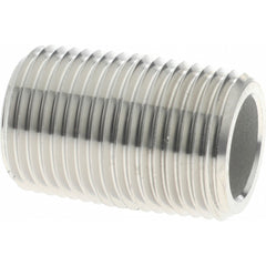 MERIT BRASS Merit Brass 6506-001 Ss Pipe Nipple 3/8 in Sch 80 316 316L
