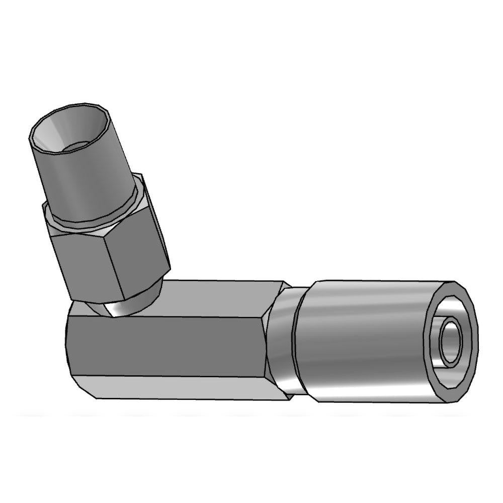 PARKER Parker 11L43-6-6 Male Nptf Swivel Elbow 3/8 in Hydraulic