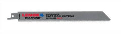 LENOX American Saw Mfg Co 10833800RDG Diamond Grit Recip Blade 8in