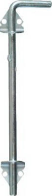 NATIONAL HARDWARE National Mfg N152-058 Zinc Cane Bolt 0.5x12 in 5 Pack
