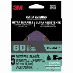 3M 3M MOUSE5PK60 Mouse Detail Sanding Sheets 60 Grit 5 Pack