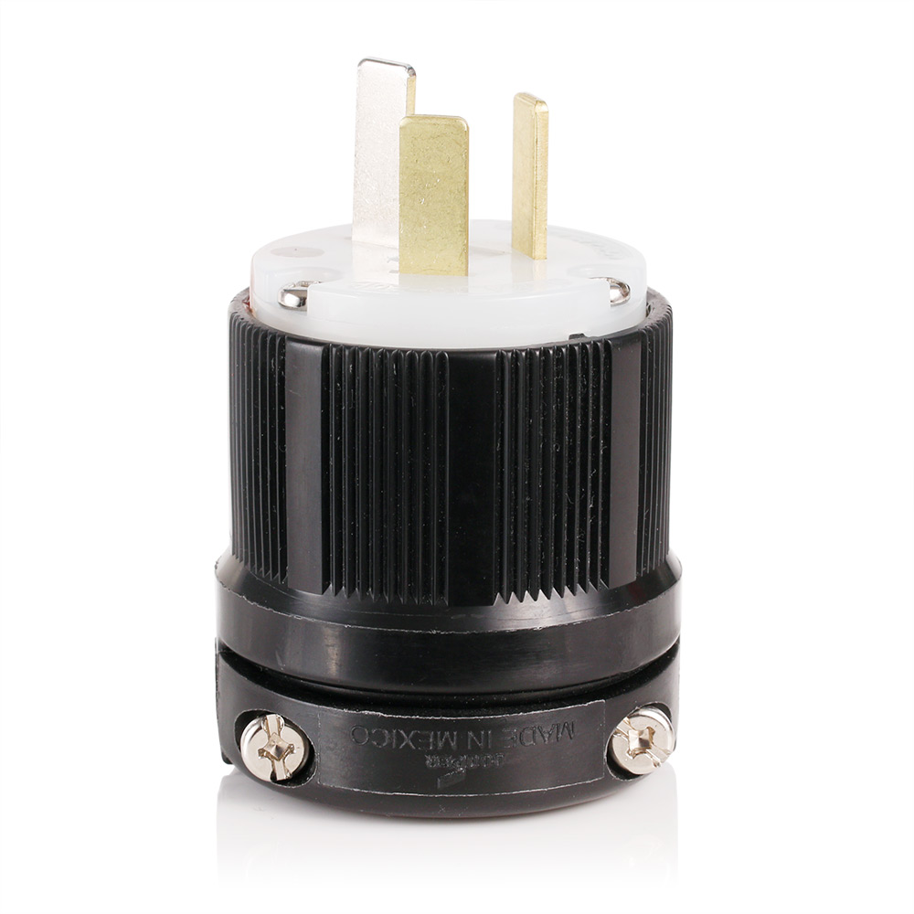LEVITON Leviton 9151-N Plug 20-Amp 125-Volt Non-Grounding